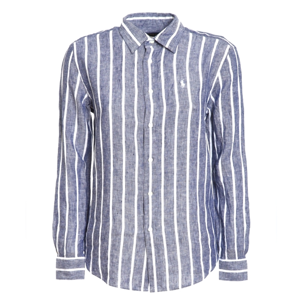 POLO RALPH LAUREN Linen Striped shirt Men's XL